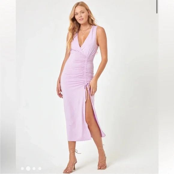 green stripe midi dress Green Stripe Laina Dress